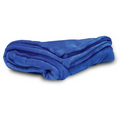 Royal Blue Micro Fleece Throw Blanket